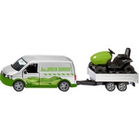 SIKU SUPER VW T6 med plænetraktor, Model køretøj 
