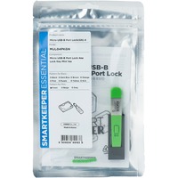SMARTKEEPER ESSENTIAL Micro USB-B portlås (MUL04) + Mini låsenøgle (U04), Låsekasser 