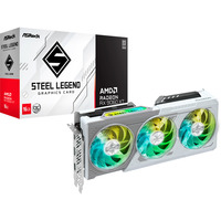 ASRock Radeon RX 9060 XT STEEL LEGEND OC 16GB, Grafikkort 