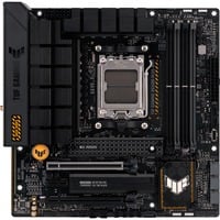 ASUS TUF GAMING B650M-PLUS WIFI AMD B650 Sokkel AM5 micro ATX, Bundkort Sort, AMD, Sokkel AM5, DDR5-SDRAM, 128 GB, DIMM, To-kanals