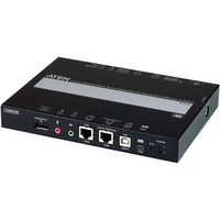 ATEN CN9950-AT-G KVM Switch Sort, KVM-switchen 4096 x 2160 pixel, Ethernet LAN, 4K Ultra HD, 9,76 W, Sort
