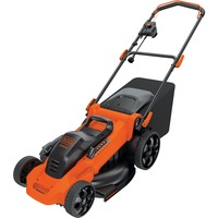 BLACK+DECKER Plæneklipper Orange/Sort