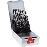 Bosch 2 608 577 352 borehoved Spiralbor 25 stk, Drill bit sæt Boremaskine, Spiralbor, Højre rotation, Støbejern, Stål, 135°, Høj-hastighed stål (HSS)