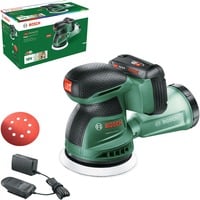 Bosch Batteri excentersliber EasyOrbit 18V-10, 18Volt, Tilfældige rystepudser Grøn
