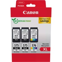 Canon 5437C004 blækpatron 3 stk Original Højt (XL) udbytte Sort, Blå, Magenta, Gul Højt (XL) udbytte, Sort, Blå, Magenta, Gul, 3 stk, Value pack