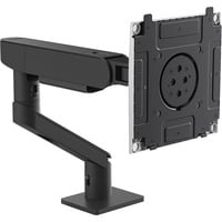 Dell Pro Schwerlast Single-Monitorarm HDA26, Skærmbeslag Sort/Sølv