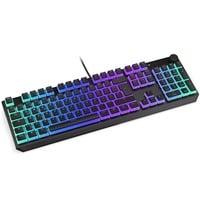 ENDORFY Gaming-tastatur Sort, DE-layout, Kalih brun