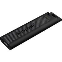 Kingston DataTraveler 512GB Max 1000R/900W USB 3.2 Gen 2, USB-stik Sort, 512 GB, USB Type-C, 3.2 Gen 2 (3.1 Gen 2), 1000 MB/s, Glide, Sort