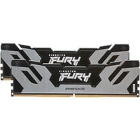 Kingston FURY FURY 32 GB 6400 MT/s DDR5 CL32 DIMM (sæt med 2) Renegade Silver, Hukommelse Sort/Sølv, 32 GB, 2 x 16 GB, DDR5, 288-pin DIMM