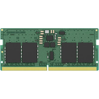 Kingston ValueRAM hukommelsesmodul 8 GB 1 x 8 GB DDR5 6400 MT/s Grøn, 8 GB, 1 x 8 GB, DDR5, 262-pin SO-DIMM
