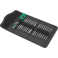 Wera Kraftform Kompakt 60 Imperial, 17 dele, Topnøgle Sort/Grøn