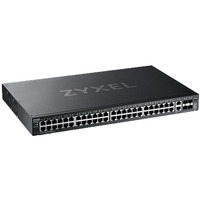 Zyxel XGS2220-54 Administreret L3 Gigabit Ethernet (10/100/1000), Switch Administreret, L3, Gigabit Ethernet (10/100/1000), Stativ-montering