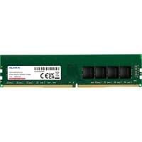 ADATA Premier hukommelsesmodul 32 GB 1 x 32 GB DDR4 Grøn, 32 GB, 1 x 32 GB, DDR4, 3200 MHz, 288-pin DIMM