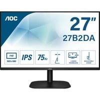 AOC B2 27B2DA LED display 68,6 cm (27") 1920 x 1080 pixel Fuld HD Sort, LED-skærm Sort, 68,6 cm (27"), 1920 x 1080 pixel, Fuld HD, LED, 4 ms, Sort