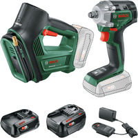 Bosch 18Volt Combo Kit UniversalImpactDrive 18V-35, UniversalPump 18V, Værktøjssæt Grøn/Sort