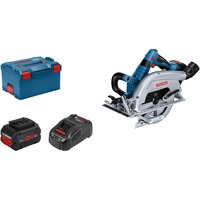 Bosch GKS 18V-70 L PROFESSIONAL 19 cm Aluminium, Sort, Blå 5000 rpm 1800 W, Rundsav Blå/Sort, Træ, Aluminium, Sort, Blå, Børstefri, Overbelastning, 19 cm, 5000 rpm