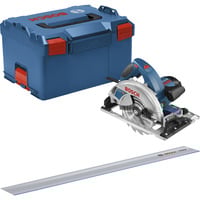 Bosch GKS 65 GCE + FSN 1400 19 cm Sort, Blå 5000 rpm 1800 W, Rundsav Blå, Træ, Sort, Blå, Børstefri, 19 cm, 5000 rpm, 6,5 cm