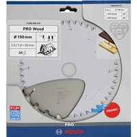 Bosch PRO Wood Rundsavklinge 190 mm 