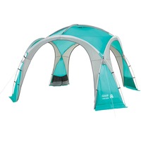 Coleman Event Dome Shelter L, 3,65 x 3,65m, Pavillon Lyseblå/grå