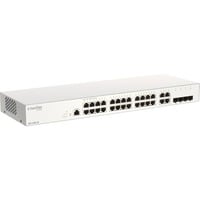 D-Link DBS-2000-28/E netværksswitch Administreret L2 Gigabit Ethernet (10/100/1000) Grå Administreret, L2, Gigabit Ethernet (10/100/1000), Stativ-montering