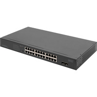 Digitus 24-ports Gigabit DN-95348-2 PoE, Switch 