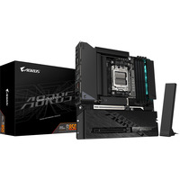 GIGABYTE B850M AORUS STEALTH, Bundkort Sort