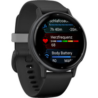 Garmin vívoactive 5, SmartWatch Sort/grå