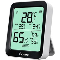 Govee Bluetooth Hygrometer-Termometer H5075 Sort