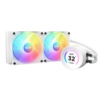NZXT Kraken Elite 240 RGB, Vandkøling Hvid