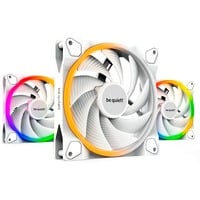 be quiet! Light Wings White | 120mm PWM high-speed Triple-Pack Computerkabinet Ventilator 12 cm Hvid 3 stk, Sag fan Hvid, Ventilator, 12 cm, 2500 rpm, 88,86 m³/t, Hvid