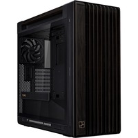 ASUS ProArt PA602 Wood Edition Midi Tower Sort, Towerkabinet Sort, Midi Tower, PC, Sort, ATX, DTX, EATX, micro ATX, Mini-DTX, Mini-ITX, Træ, 19 cm