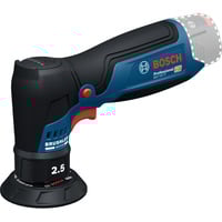 Bosch Batteri-excentersliber GEX 12V-77 Professional solo, 12Volt, Tilfældige rystepudser Blå/Sort