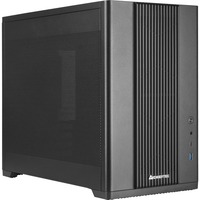 Chieftec BX-10B-M-OP computeretui Mini Tower Sort, Towerkabinet Sort, Mini Tower, PC, Sort, micro ATX, Mini-ITX, Metal, 16,5 cm
