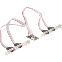 DeLOCK Mini PCIe I/O fuld størrelse 4 x Seriel RS-232, Interface forlængelse 