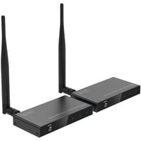 Digitus DS-55346, HDMI-udvidelse forlænger Sort