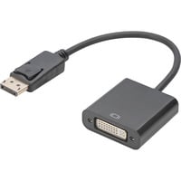 Digitus DisplayPort til DVI adapter / konverter Sort