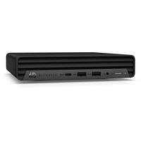 HP EliteDesk 800 G6 MP Renoveret, Mini-PC Sort
