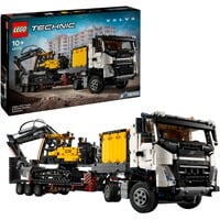 LEGO Technic Volvo FMX-lastbil og EC230 elektrisk gravemaskine, Bygge legetøj Byggesæt, 10 År, Plast, 2274 stk, 3,81 kg