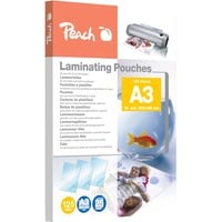 Peach PPR525-01 plastlomme 25 stk, Film Blank, A3, 25 stk