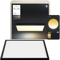 Philips Hue Hue White Ambiance Aurelle kvadratisk panel lampe, LED lys Sort