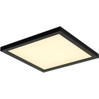 Philips White Ambiance Aurelle kvadratisk panel lampe, LED lys Sort