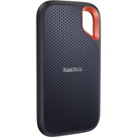 SanDisk Extreme Portable 4000 GB Blå, Solid state-drev Sort/Orange, 4000 GB, USB Type-C, 3.2 Gen 2 (3.1 Gen 2), 1050 MB/s, Beskyttelse af adgangskode, Blå