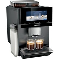 Siemens EQ900 Fuld-auto Espressomaskine 2,3 L, Kaffe/Espresso Automat Sort, Espressomaskine, 2,3 L, Kaffebønner, Indbygget kværn, 1500 W, Sort