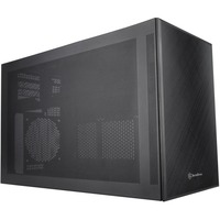 SilverStone Towerkabinet Sort