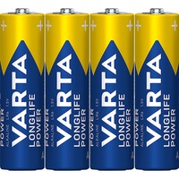 Varta -4906/TR Husholdningsbatterier Engangsbatteri, AA, Alkaline, 1,5 V, 4 stk, 50,5 mm