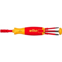 Wiha 38612, Skruetrækker Rød/Gul