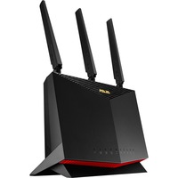 ASUS 4G-AC86U trådløs router Gigabit Ethernet Dual-band (2,4 GHz / 5 GHz) Sort, WIRELESS LTE router Sort/Rød, Wi-Fi 5 (802.11ac), Dual-band (2,4 GHz / 5 GHz), Ethernet LAN, 3G, Sort, Bordplade router