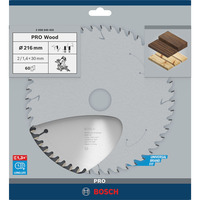 Bosch 2 608 640 433 Ikke kategoriseret, Savklinge Træ, 21,6 cm, 3 cm, 1,4 mm, 2 mm, ATB (alternativ topfas)