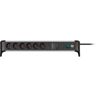 Brennenstuhl 1391020600, Strømskinne Sort/aluminium