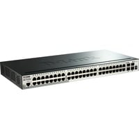 D-Link DGS-1510-52X netværksswitch Administreret L3 Gigabit Ethernet (10/100/1000) 1U Sort Administreret, L3, Gigabit Ethernet (10/100/1000), Fuld duplex, Stativ-montering, 1U